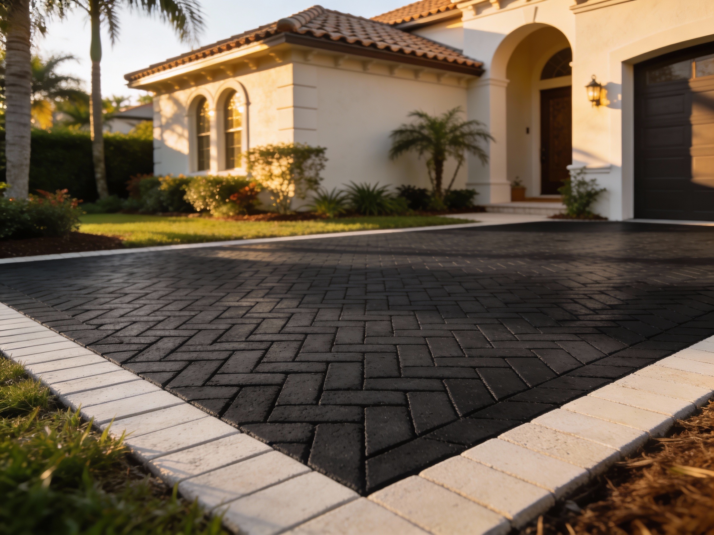 Circular driveway design