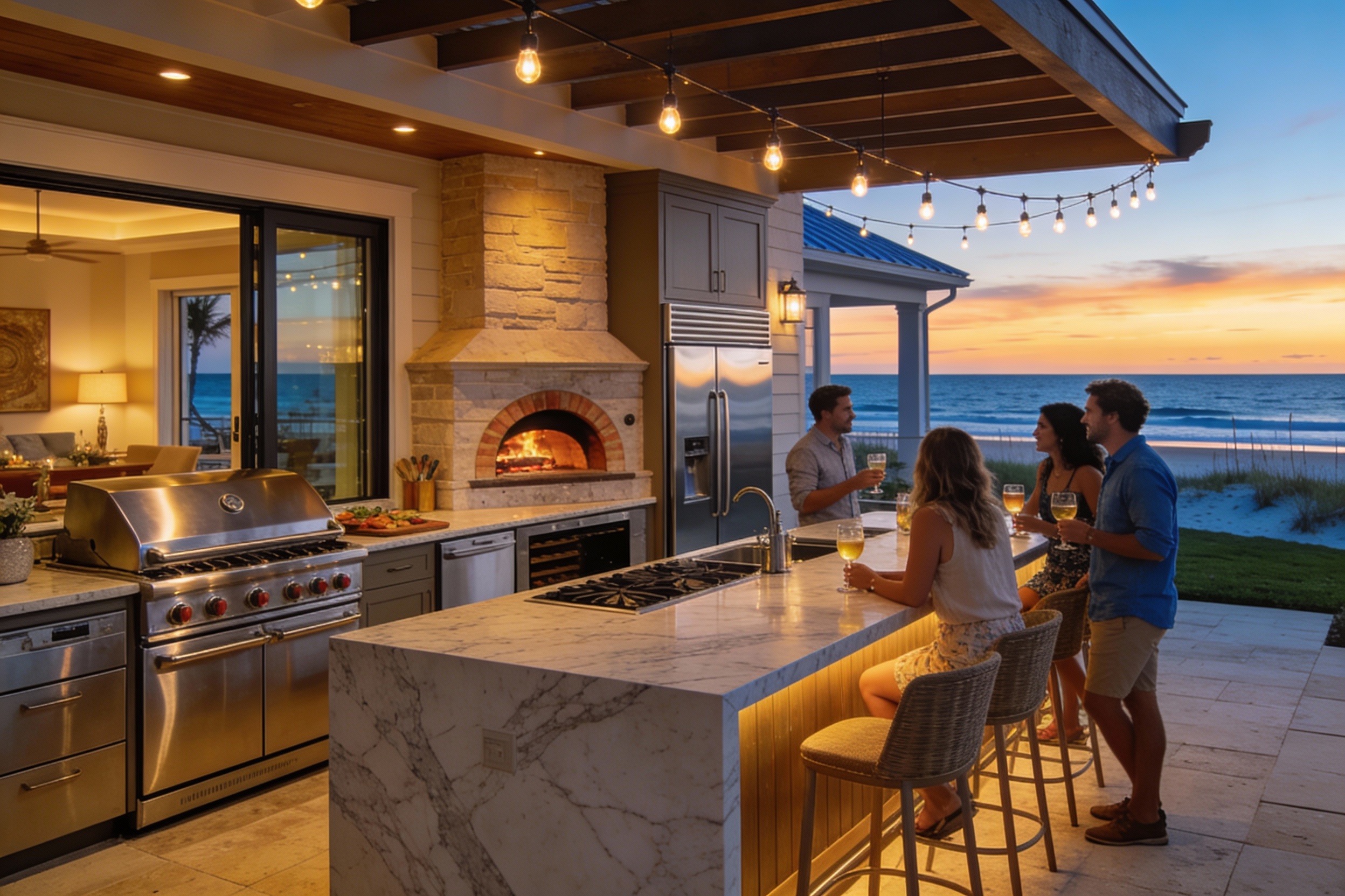 Outdoor kitchen project